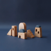 GREECE IN A BAG: SANTORINI / Wooden blocks